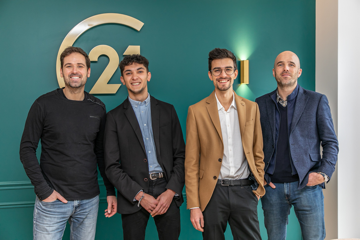 l'équipe de l'agence La Pie